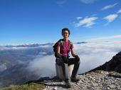 DIVERTENTE SALITA DA FUIPIANO IN VETTA AL RESEGONE il 6 novembre 2010 - FOTOGALLERY